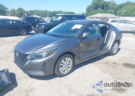 2025 Nissan Sentra S z USA, uszkodzony, nr VIN 3N1AB8BV7SY231043